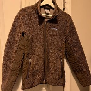 Women’s Brown Patagonia Fleece Jacket